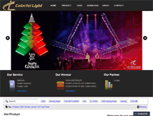 Tablet Screenshot of colorfullighting.net